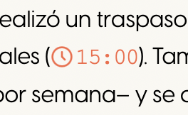 Links clickeables a timestamps